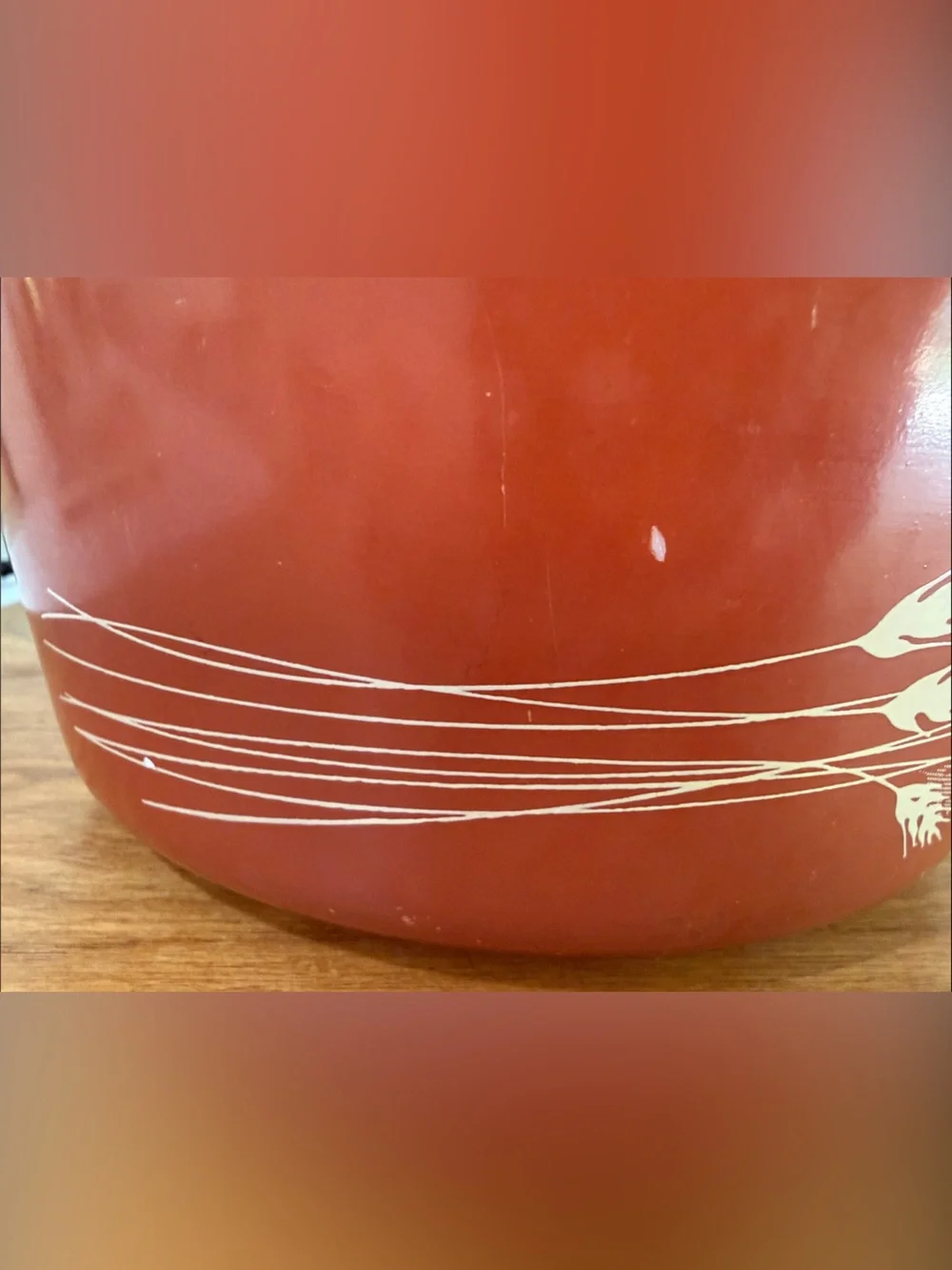 Pyrex 2 1/2 Qt Brown Wheat Bowl